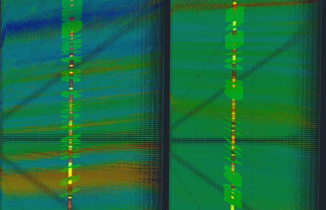Comparison of manual processing vs. one-click automated processing.