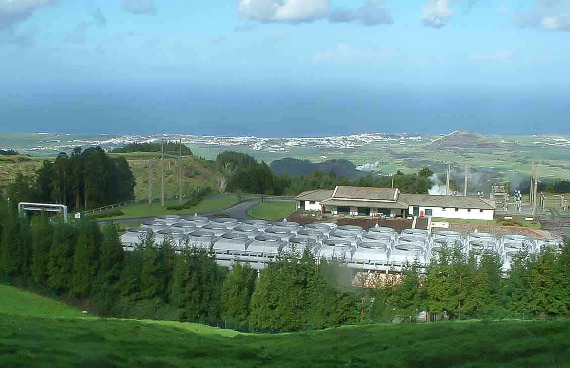 Geothermal plant in Portugal’s Azores Islands.