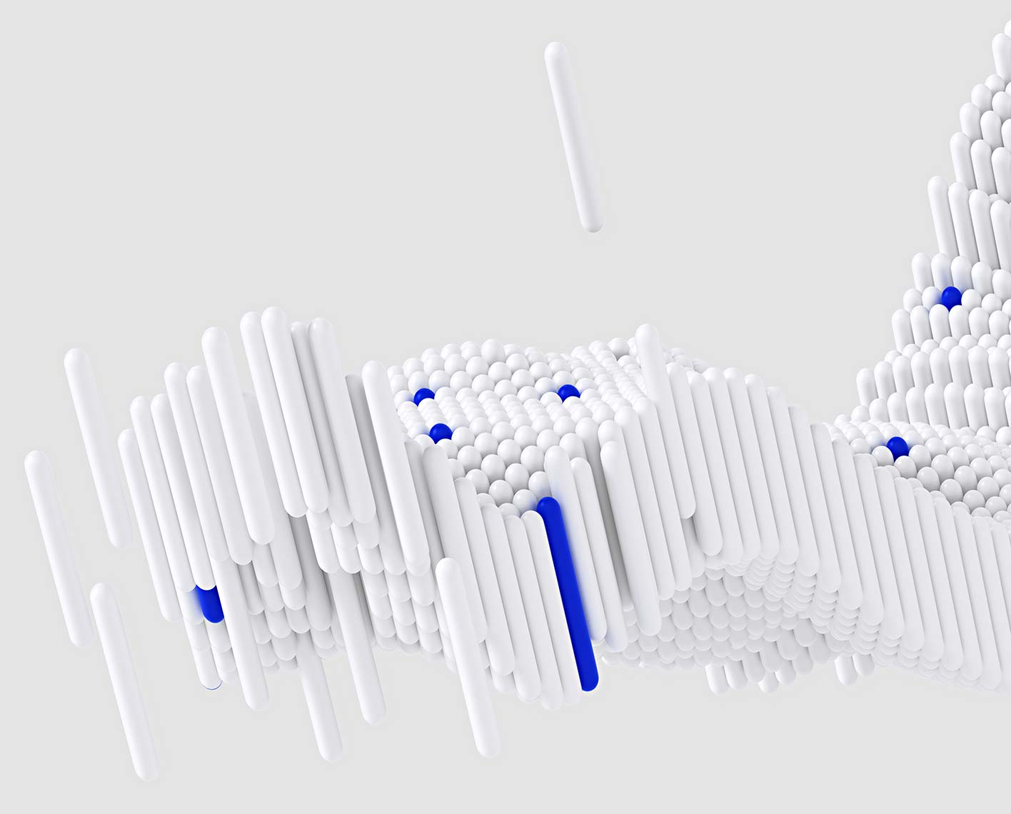 3D Abstract Image for Enterprise Data Performance Hero Solution